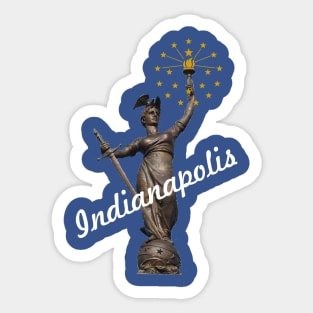 Lady Victory Indianapolis Sticker